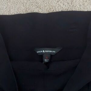 Rock & republic black size large skirt